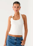 Cladena Top White