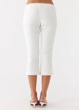 Andrea Pants White