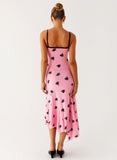 Amelia Midi Dress Pink