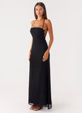 Peggy Maxi Dress Black