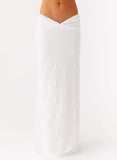 Briene Maxi Skirt White