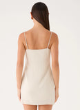 Bailee Mini Dress Oatmeal