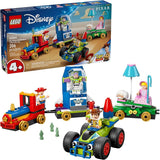 LEGO Disney and Pixars Toy Story Celebration Train RC Car Toddler Toy Sensory and Pretend Play Building Set for Preschool Boys and Girls Ages 4 Disney Gift Idea for Birthdays 43264