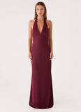 Eloise Maxi Dress Plum