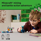 LEGO Minecraft The Warden Encounter Kids Toy Collectible Building Set for Boys and Girls 7 with Silent Ranger Minifigure Great Birthday Gift for Gamers and Kids Who Love Minecraft Toys 21274
