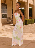 Burning Up Maxi Dress Floral Romance
