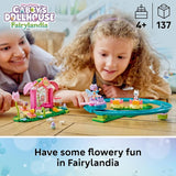 LEGO Gabbys Dollhouse Fairy Roller Coaster and Tea Party 11214 Preschool Building Toys for Girls Boys Ages 4 W Starter Bricks Sturdy Build for Pretend Play 137 pieces Gift Idea