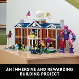 LEGO Marvel X Men The X Mansion Building Set Marvel Collectibles DIY Craft Kit for Adults Ages 18 Buildable Xavier Institute with 10 Minifigures Gift Idea for Superhero Fans 76294