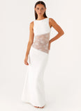Lucinda Maxi Dress White