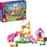 LEGO Friends Puppy Playground Pretend Play Building Toy Creative Storytelling Playset for Girls Boys Ages 4 Includes 3 Dog Toys 2 Minidolls Gift Idea for Birthdays Pet Lovers 42665