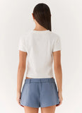 Amiera Shorts Coastal Blue