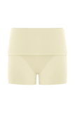 Birdie Fold Over Shorts Ivory