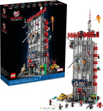 LEGO Marvel Spider Man Daily Bugle Building Sets for Adults Display as Office or Book Shelf Decor Gifts for Christmas 25 Minifigures 76178