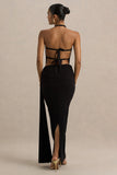 Joi Black Maxi Skirt With Sash Detail