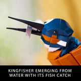 LEGO Icons Kingfisher Bird Model Creative Set for Adults to Build and Display Relaxing Project for Bird Lovers Enthusiasts Ideal Gift for Home and Office Décor 10331