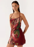 Camilla Cowl Mini Dress Cuba Cuba