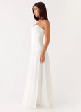 Ruben Maxi Dress White