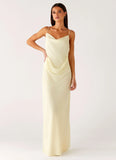 Oliana Maxi Dress Yellow