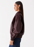 Holland Bomber Jacket Wine