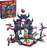 LEGO Ninjago Wolf Mask Shadow Dojo Building Toy Pretend Play Ninja Figures Playset Toys for Boys Girls Ages 9 Years W 8 Minifigures 71813