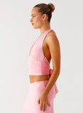 Kerrie Halter Top Baby Pink
