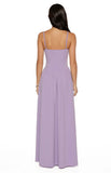 Almost Yours Lilac Crepe Maxi Dress