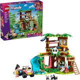 LEGO Friends Panda Sanctuary Animal Care Building Toy Playset for Girls Boys Ages 7 Gift Idea for Birthdays W 2 Minifigures Panda Toys 42648