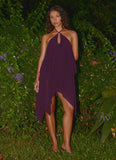 Dalenti Midi Dress Plum