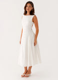 Maylah Midi Dress White