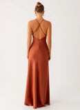 Sundowner Maxi Dress Rust