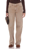 Barrel Jeans in Brown