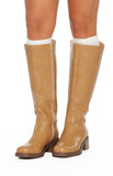 Juniper Camel Mid Length Boots
