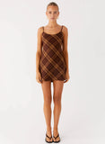 Radio Star Mini Dress Plaid