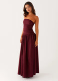 Carmel Maxi Dress Mulberry