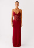 Envy Maxi Dress Maroon