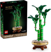 LEGO Botanicals Lucky Bamboo Building Set Artificial Plant for Indoor Home Décor Adults Ages 18 Gift for Birthdays for Him Fake Plant Decoration for Table Desk Office 10344