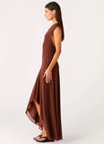 Danika Maxi Dress Chocolate