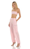 Sequin Two Piece Set in Pink