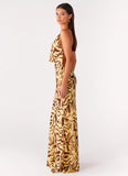 Viva Lune Maxi Dress Laguna Print
