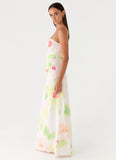 Burning Up Maxi Dress Floral Romance