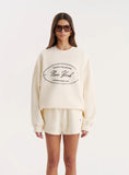 Cream New York Emblem Sweatshirt