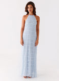 Aullie Maxi Dress Blue