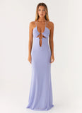 Roberta Maxi Dress Heather Blue
