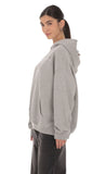 Fleece Lucy Hoodie in Grey