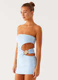 So Iconic Mini Dress Blue