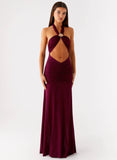 Deltina Maxi Dress Boysenberry