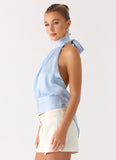 Willow Top Pale Blue
