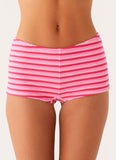 Mauritius Swim Short Pink Stripe