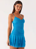 Emily Mini Dress Royal Blue