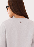 Light Grey Fourth Script Slogan Sweatshirt